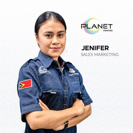 Jenifer Silvana, Sales & Marketing at Planet Printing