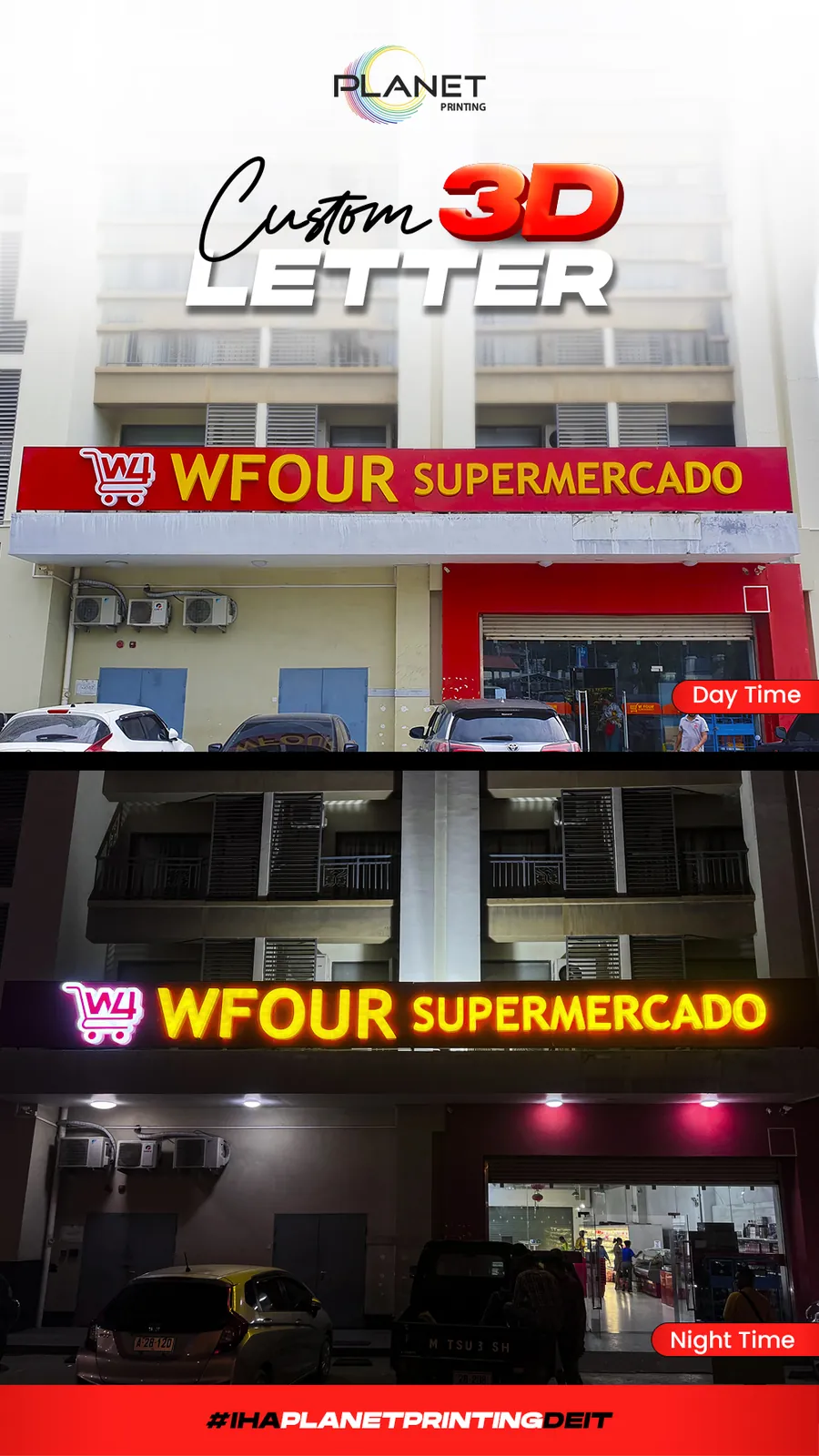 3D Letter Sign — example 4 by Planet Printing, Timor-Leste