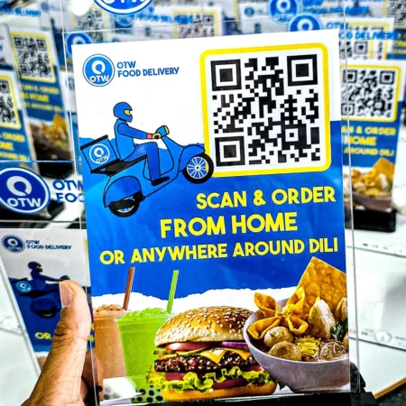 Acrylic Menu & Poster Holder by Planet Printing, Dili