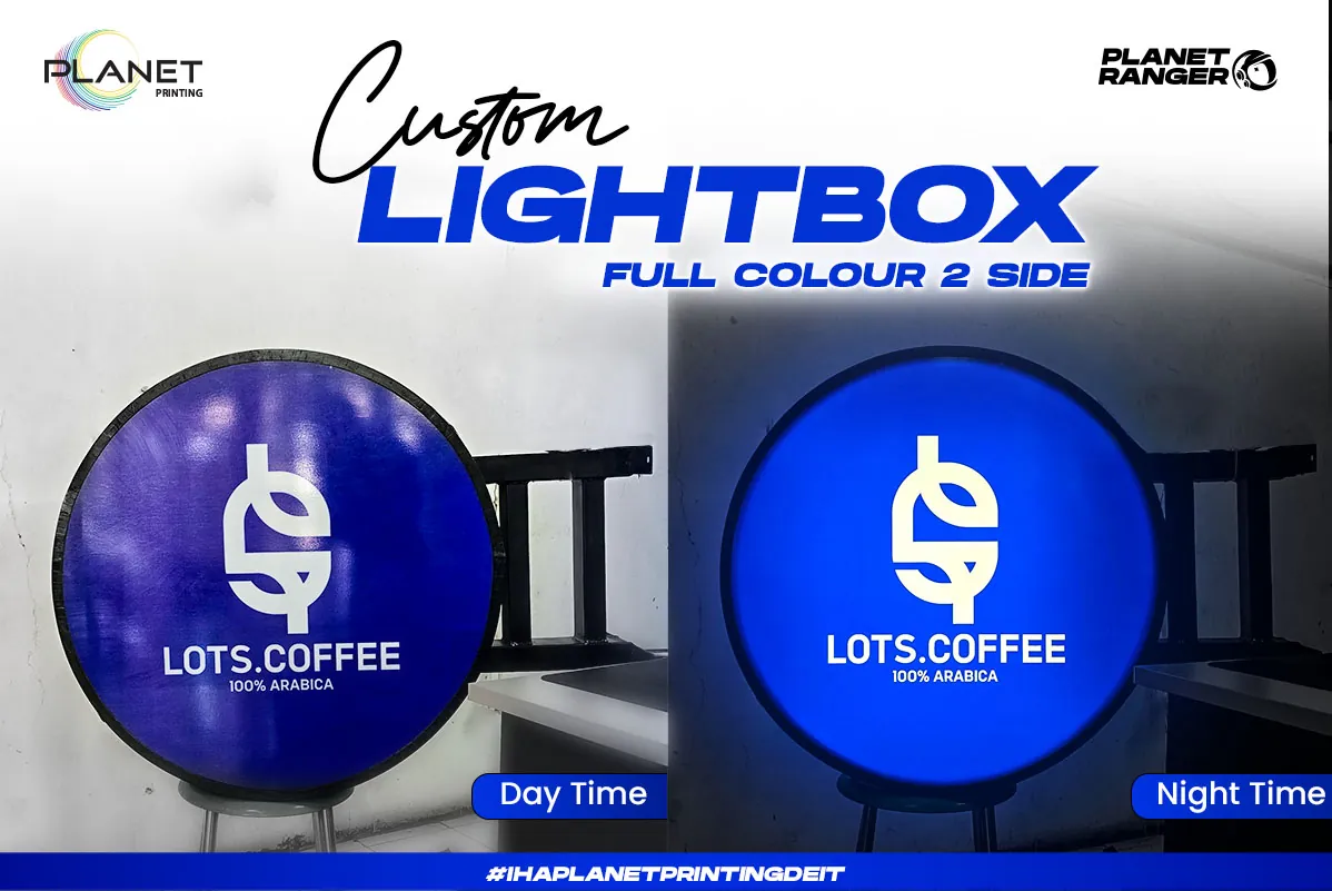 Custom Lightbox — example 4 by Planet Printing, Timor-Leste