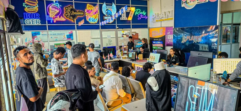Inside our Dili shop
