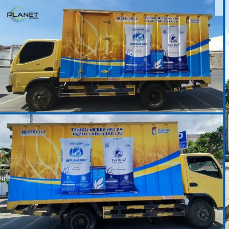 Vehicle Branding by Planet Printing, Dili